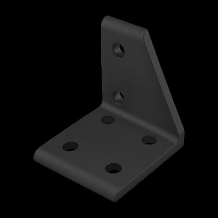 InsideCornerBracket, Alum, Blk, 2in, 2in MPN:4122-BLACK