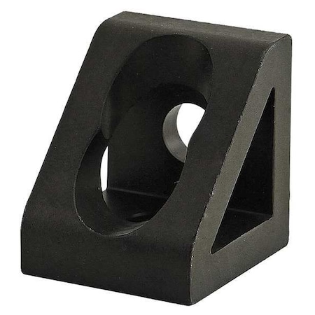 InsideCornerBracket, Alum, Blk, 1in, 7/8in MPN:4132-BLACK