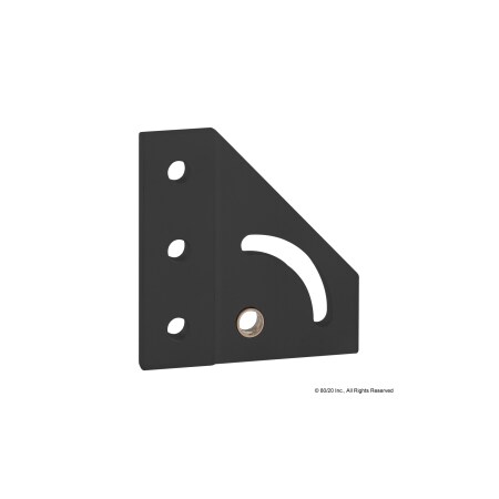 Black 10 S Pivot Bracket Left Hand MPN:4133-BLACK