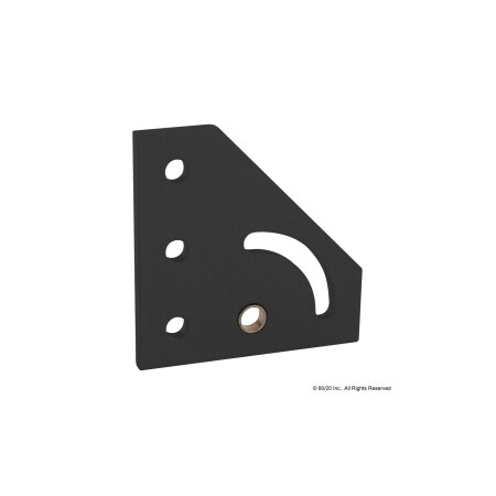 Black 10 S Pivot Bracket Right Hand MPN:4137-BLACK