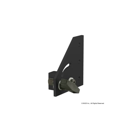 Lft Hand Pivot Assy W/T-Handle 10 Series MPN:4142-BLACK