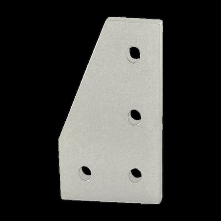 JoiningPlate, Aluminum, Silver, 3in, 13/64in MPN:4150