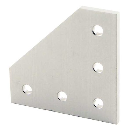 JoiningPlate, Aluminum, Silver, 3in, 3in MPN:4151