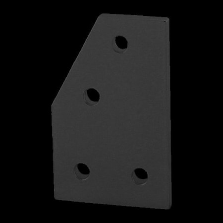 Blk 10 S 4 Hole 60 Deg Angle Joining Plt MPN:4164-BLACK