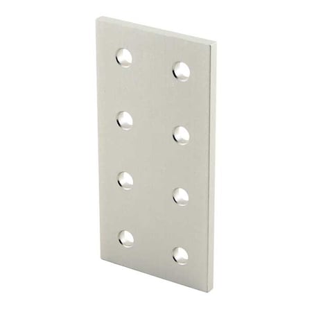 JoiningPlate, Aluminum, Silver, 4in, 2in MPN:4165