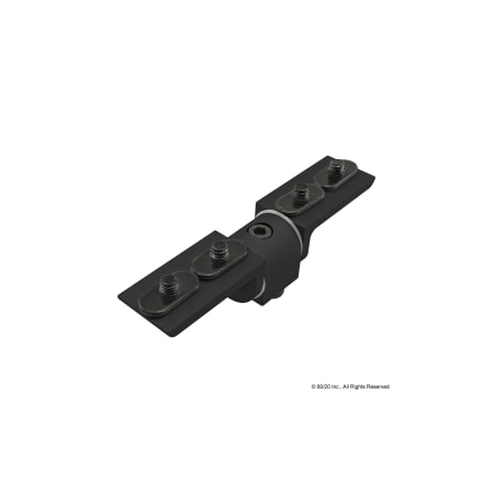 Living Hinge, 90 Deg, W/Crnr Brkt 10 S MPN:4169-BLACK