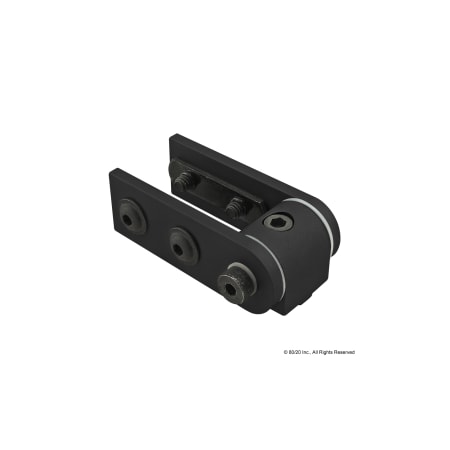 Black 10 S 0 Degree Living Hinge MPN:4180-BLACK