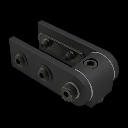 Black 90 Deg Living Hinge For 1010 MPN:4183-BLACK