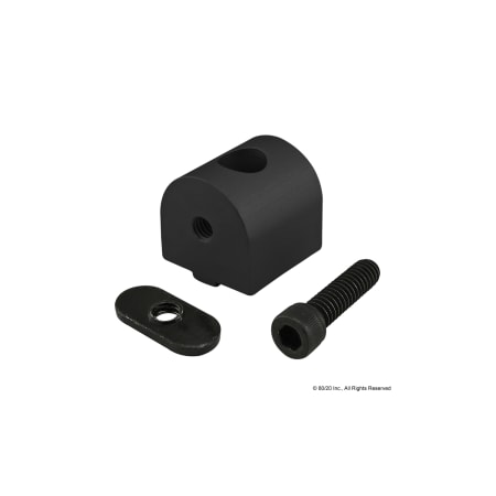 Black 90 Degree Living Nub For 1010 MPN:4184-BLACK