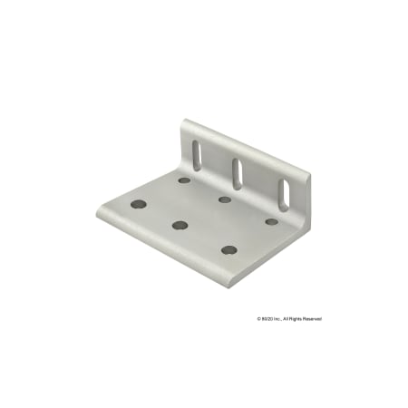 InsideCornerBracket, Alum, Slvr, 3in, 11/2in MPN:4281