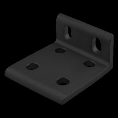 Slotted 6 Hole Inside Corner Bracket 10S MPN:4286-BLACK