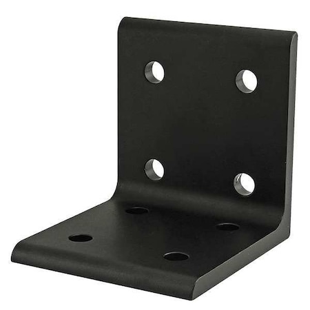 InsideCrnrBrckt, Alum, Blk, 3in, 2-13/16in MPN:4304-BLACK