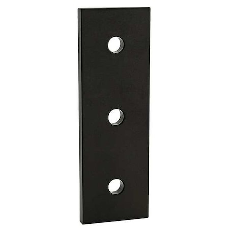 StraightFlatPlate, Alum, Blk, 41/2in, 11/2in MPN:4306-BLACK