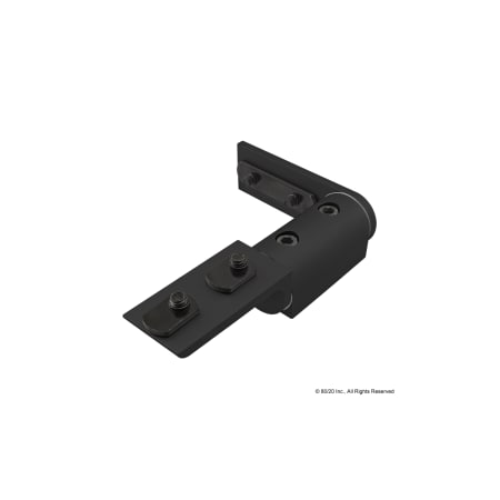 Univ Living Hinge W/Corner Bracket 15S MPN:4313-BLACK