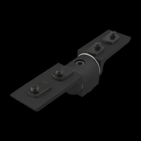 Living Hinge, 0 Deg, W/Crnr Bracket 15S MPN:4321-BLACK