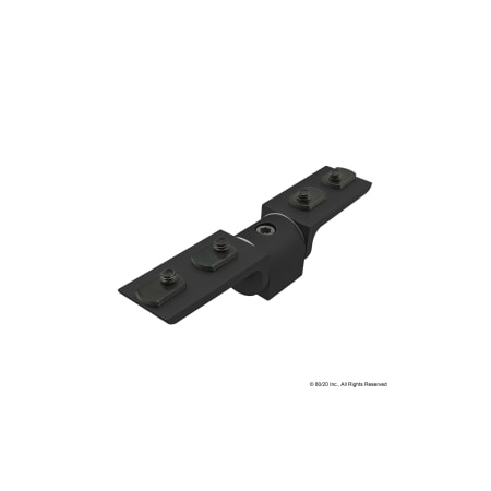 Living Hinge, 90 Deg, W/Crnr Brkts 15 S MPN:4322-BLACK