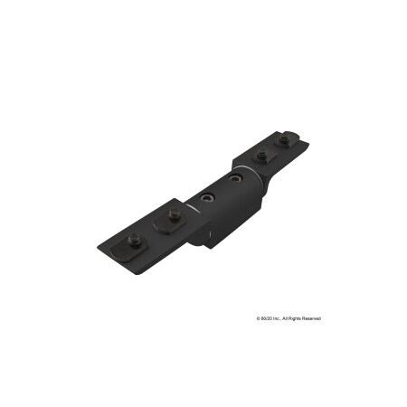 Univ Living Hinge W/Crnr Brackets 15 S MPN:4323-BLACK