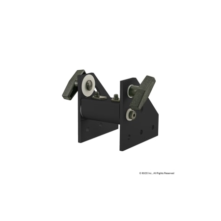 Black 15 S 90 Deg Pivot Bracket W/T-Hand MPN:4324-BLACK