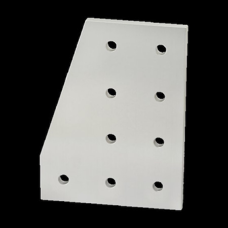 JoiningPlate, Aluminum, Silver, 6in, 1/4in MPN:4326