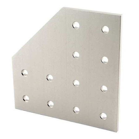 JoiningPlate, Aluminum, Silver, 6in, 6in MPN:4328
