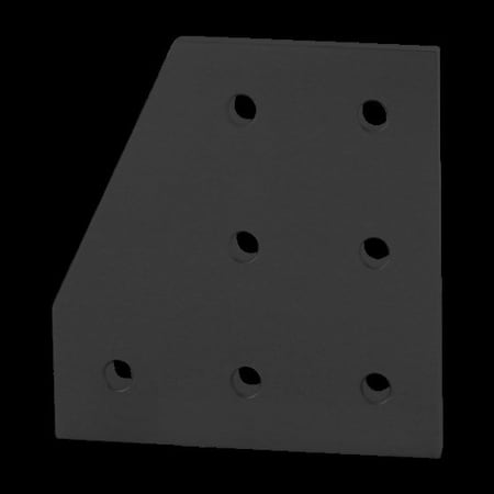 Joining Plate, 90 Degree 7 Hole 15 Series MPN:4329-BLACK