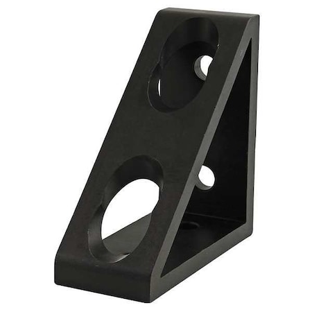 InsideCornerBracket, Alum, Blk, 3in, 15/16in MPN:4336-BLACK