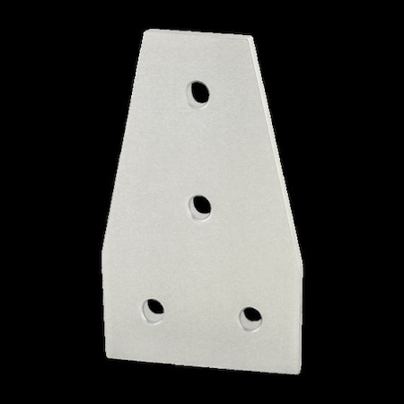 TeeJoiningPlate, Alum, Silver, 41/2in, 1/4in MPN:4341