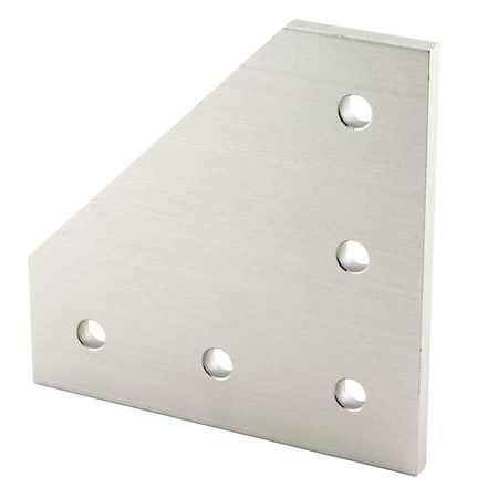 JoiningPlate, Alum, Silver, 41/2in, 41/2in MPN:4351