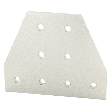 TeeJoiningPlate, Alum, Silver, 41/2in, 1/4in MPN:4355