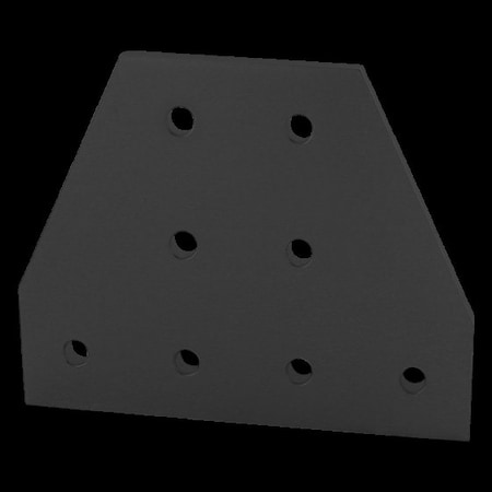 Black 15 S 8 Hole Tee Joining Plate MPN:4355-BLACK