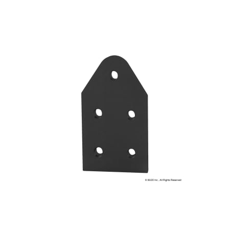 Black 15 S 5 Hole Pivot Plate MPN:4371-BLACK