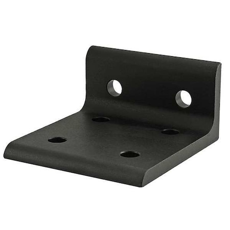 InsideCrnrBrckt, Alum, Blk, 3in, 2-13/16in MPN:4375-BLACK