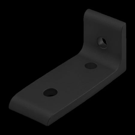 InsideCornerBracket, Alum, Blk, 11/2in, 3in MPN:4376-BLACK