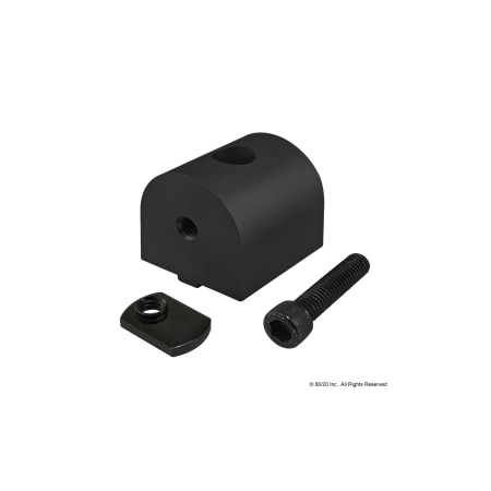 Black 15 S 90 Degree Living Nub MPN:4384-BLACK