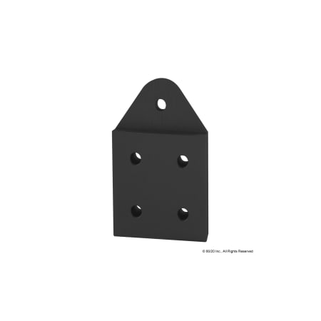Black 15 S 5 Hole Pivot Plate MPN:4394-BLACK