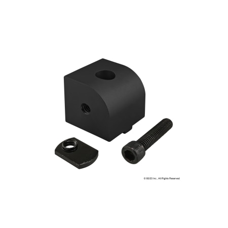 Black 15 S Right Angle 0 Deg Pivot Nub MPN:4401-BLACK