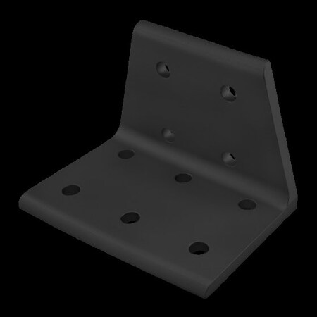 InsideCornerBracket, Alum, Blk, 3in, 45/16in MPN:4420-BLACK