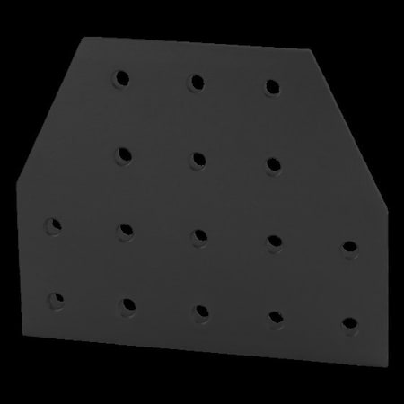 Black 15 S 16 Hole Tee Joining Plate MPN:4422-BLACK