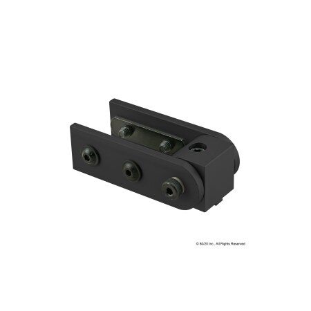 Blk 15S Right Angle 0 Deg Living Hinge MPN:4428-BLACK