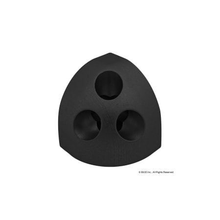 Black 15 S Rounded Tri Corner MPN:4441-BLACK