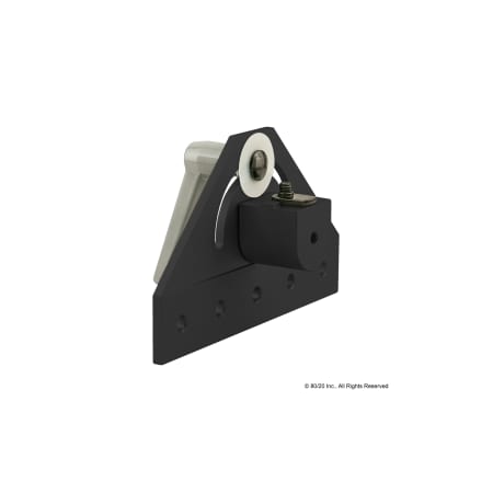 PivotBracket, Alum, Blk, 41/2in, 41/64in MPN:4451-BLACK