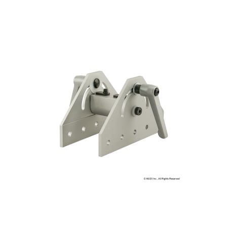 PivotBracket, Alum, Silver, 41/2in, 81/32in MPN:4455