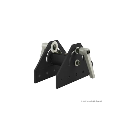 PivotBracket, Alum, Blk, 41/2in, 81/32in MPN:4455-BLACK