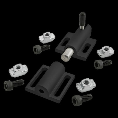 Black Deadbolt W/ Top Latch-45 Series MPN:45-2053-BLACK