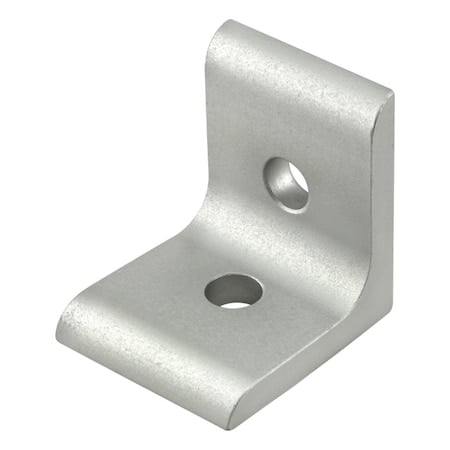 T-SlotFrmingConnectr, Alum, Slvr, 45mm, 45mm MPN:45-4302