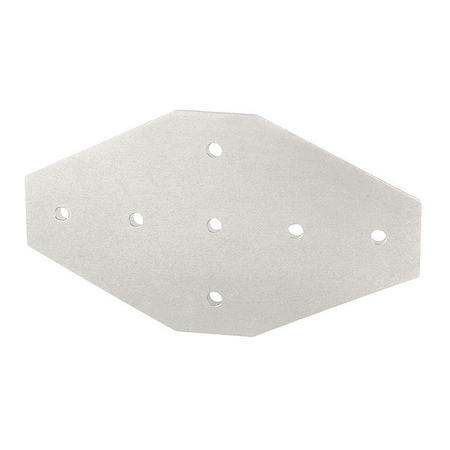 CrossJoiningPlate, Alum, Silver, 135mm, 6mm MPN:45-4335