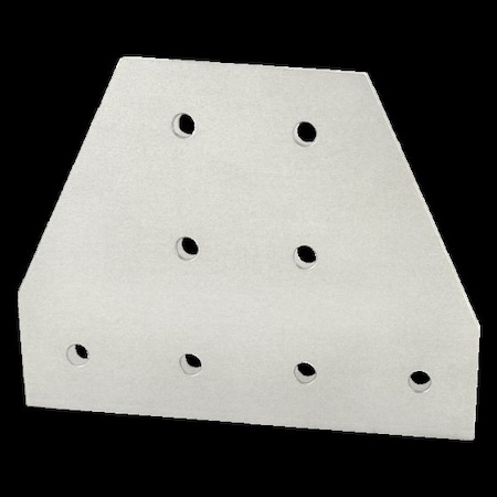 TeeJoiningPlate, Alum, Silver, 135mm, 6mm MPN:45-4355