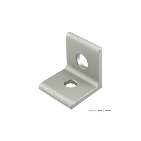 InsideCornerBracket, Alum, Silver, 1in, 1in MPN:4509