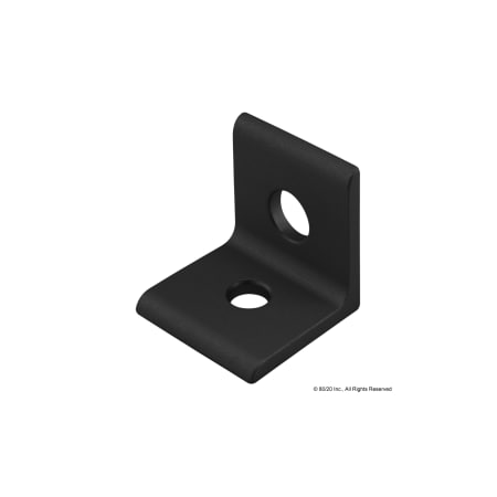 InsideCornerBracket, Alum, Blk, 1in, 1in MPN:4509-BLACK