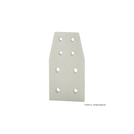 TransitionStrip, Alum, Silver, 5in, 1/4in MPN:4518